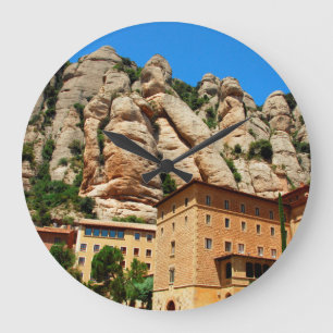 Grande Horloge Ronde Monastère de Montserrat, Catalogne, Espagne