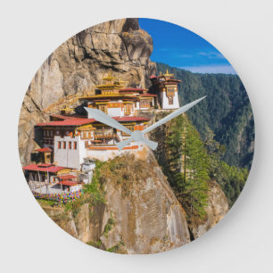 Grande Horloge Ronde Monastère du nid de tigre