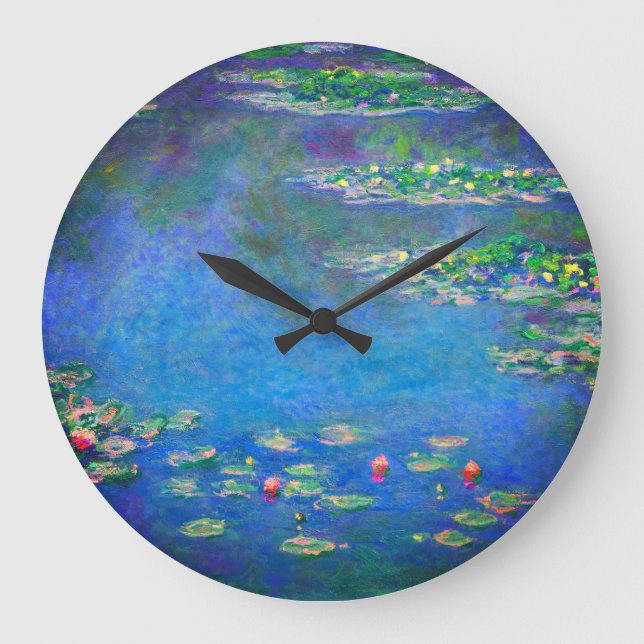 Grande Horloge Ronde Monet Water Lilies 1906 (Recto)
