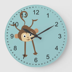 Grande Horloge Ronde Monkey