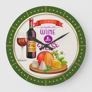 Grande Horloge Ronde Monogram Go Together Like Wine Cheese Anniversary