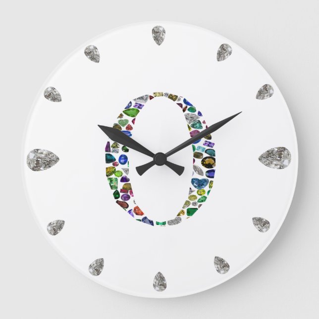 Grande Horloge Ronde Monogramme 'O' (Recto)