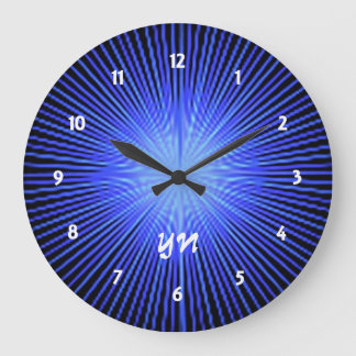 Grande Horloge Ronde Monographie du cercle Blue Spirit