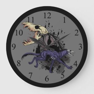 Grande Horloge Ronde Monstre