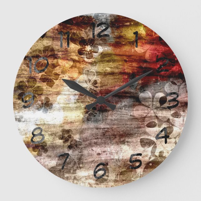 Grande Horloge Ronde Mont Floral (Recto)