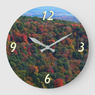 Grande Horloge Ronde Montagnes Appalaches en automne