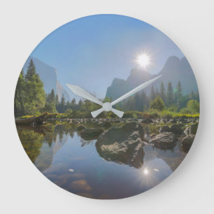 Grande Horloge Ronde Montagnes   El Capitan Yosemite Park, Californie