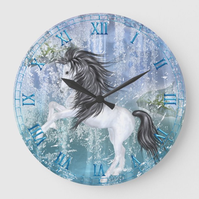 Grande Horloge Ronde Montre 2 Pony Ice (Recto)