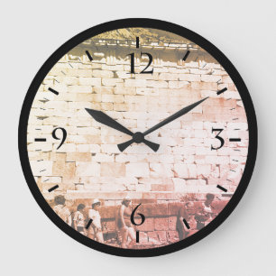 Grande Horloge Ronde Montre Trésor Athénien de Delphes Grèce Vintage