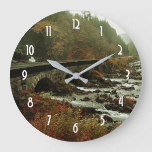 Grande Horloge Ronde Moody Beautiful Nature Paysage