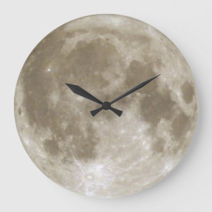 Grande Horloge Ronde Moon Clock