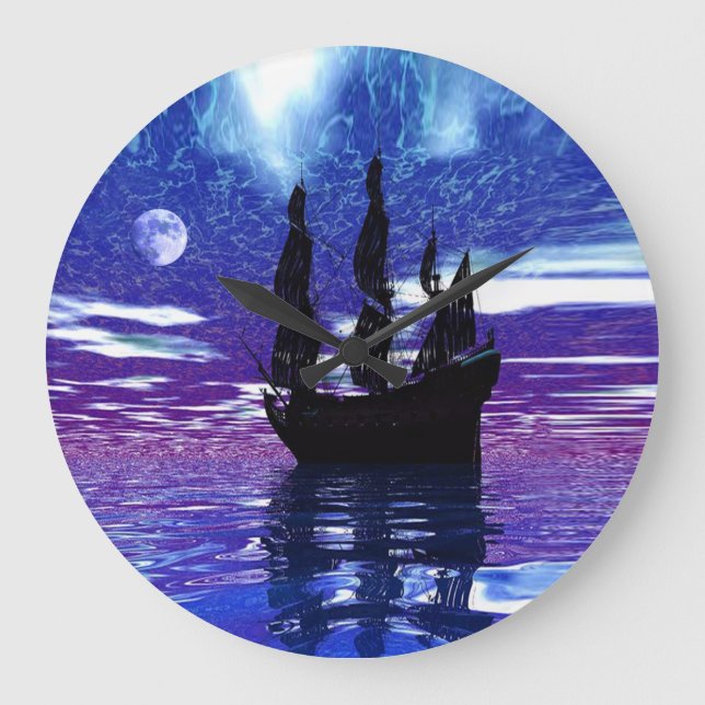 Grande Horloge Ronde Moon Voyager (Recto)