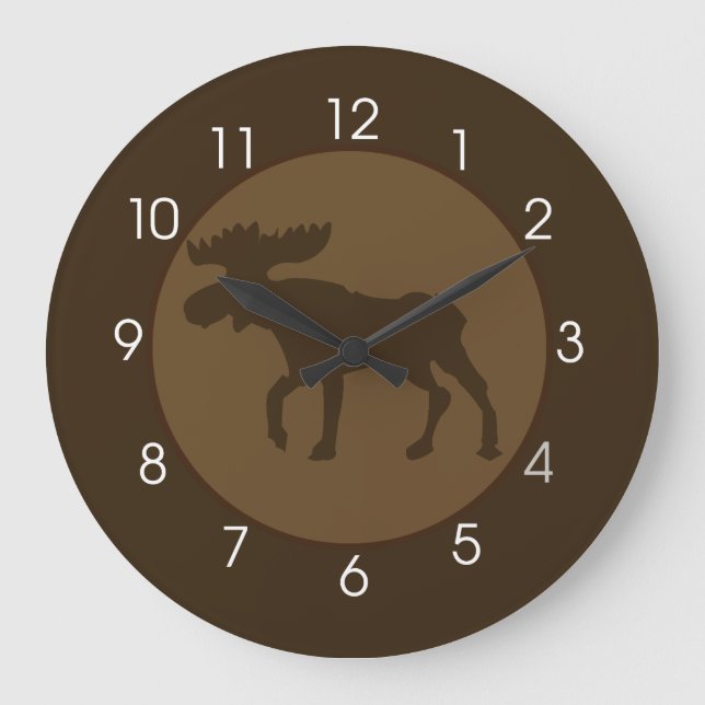Grande Horloge Ronde Moose clock (Recto)