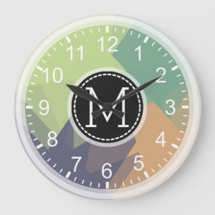 Grande Horloge Ronde Mosaic Monogram