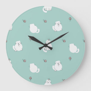 Grande Horloge Ronde Motif