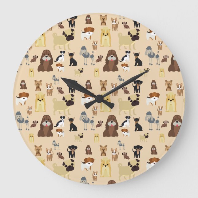 Grande Horloge Ronde motif (Recto)