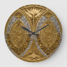 Motif Art Déco Argent Et Or