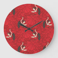 Motif de danse vintage Tango Flamenco