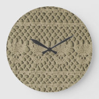 Motif de dentelle artisanale vert olive