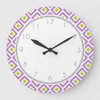 Motif Ikat de diamant vert pourpre