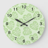 Motif Pale Green Leaf.