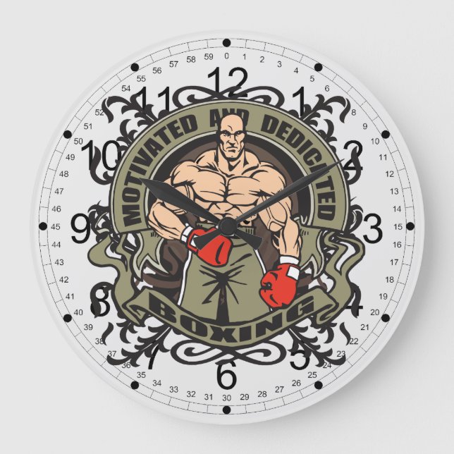 Grande Horloge Ronde Motivated Boxing (Recto)