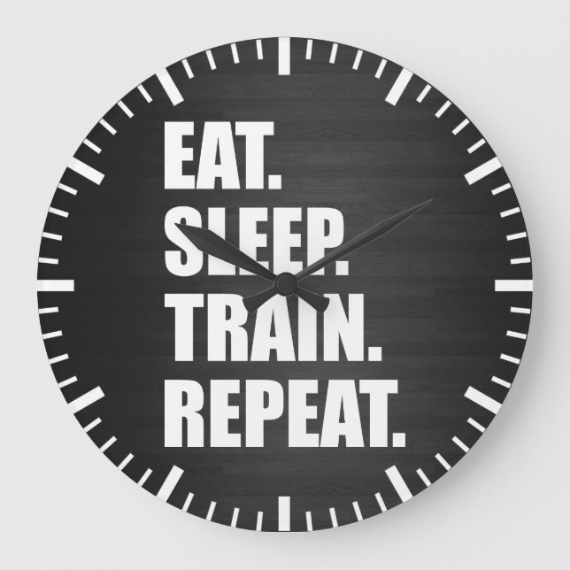 Grande Horloge Ronde Motivation gym (Recto)
