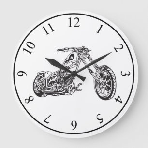 Grande Horloge Ronde Moto