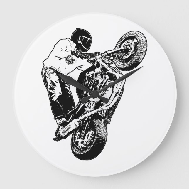 Grande Horloge Ronde Motorcycle (Recto)
