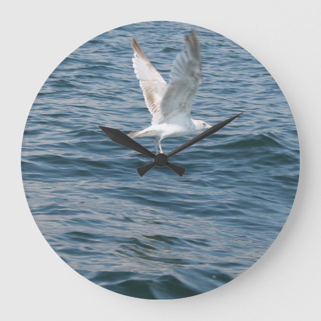 Grande Horloge Ronde Mouette enlevée (Recto)