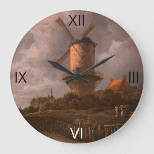 Grande Horloge Ronde Moulin à vin à Wijk bij Duurstede :