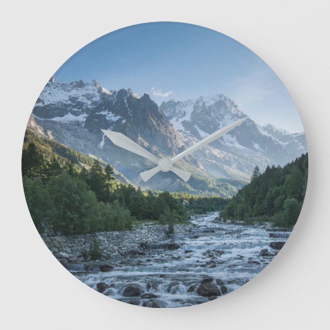 Grande Horloge Ronde Mountains | Mont Blanc Massif, Italy (Recto)