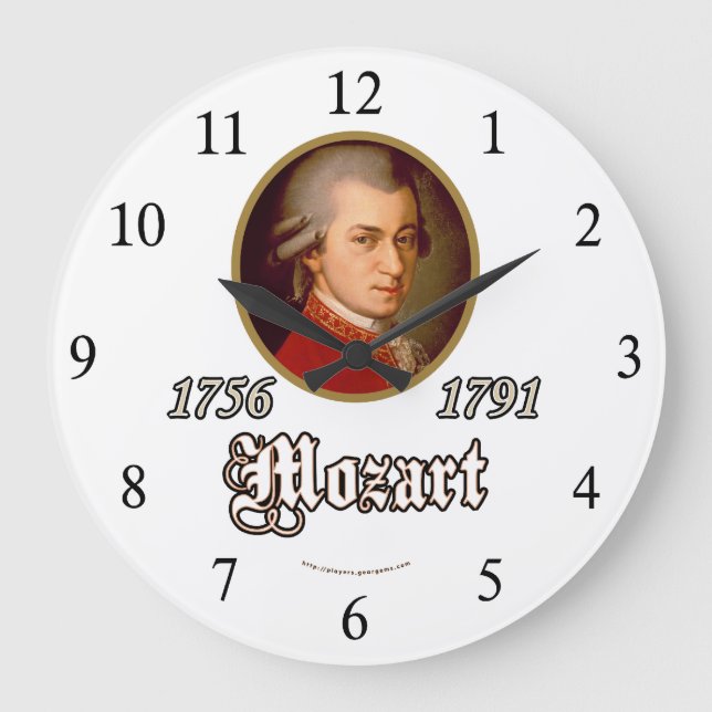 Grande Horloge Ronde Mozart (Recto)