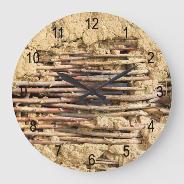Grande Horloge Ronde Mud and wattle wall (Recto)