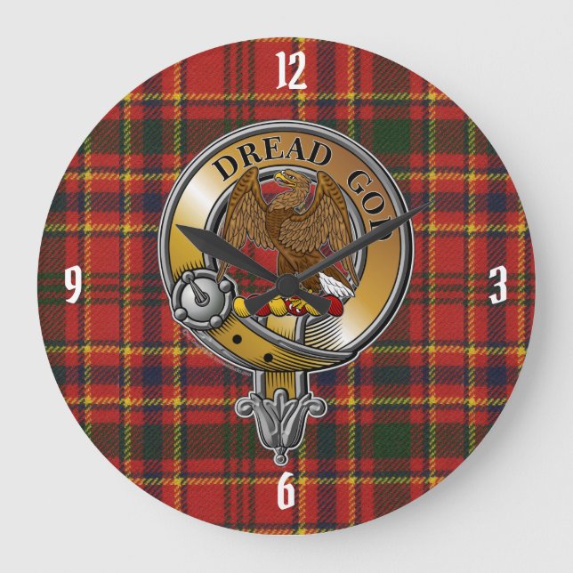 Grande Horloge Ronde Munro Tartan (Recto)
