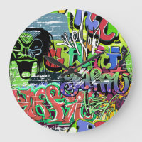 Mur de graffitis : Hip hop urbain