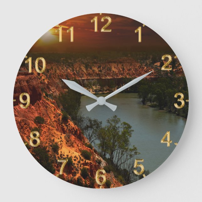 Grande Horloge Ronde Murray Australia Sunset (Recto)