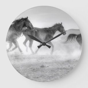 Grande Horloge Ronde Mustang Run
