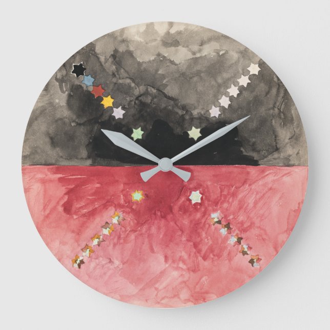 Grande Horloge Ronde N° A (série Atom) | Hilma af Klint | (Recto)