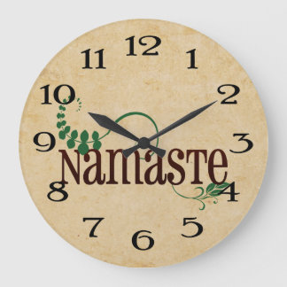 Grande Horloge Ronde Namaste Yoga