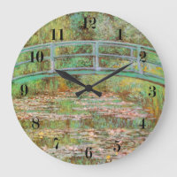 Nappes d'eau et pont japonais Monet Art