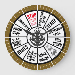 Grande Horloge Ronde Nautical Ship Telegraph