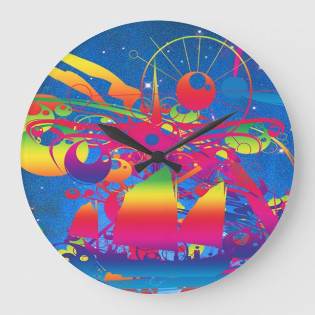 Grande Horloge Ronde Navire Star (Recto)