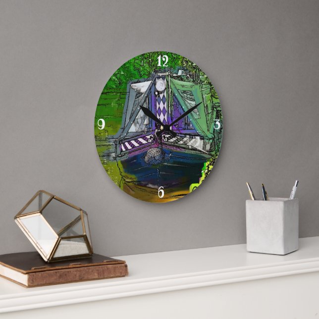 GRANDE HORLOGE RONDE NAVIRES (Bureau)