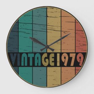 Grande Horloge Ronde né en 1979 anniversaire vintage