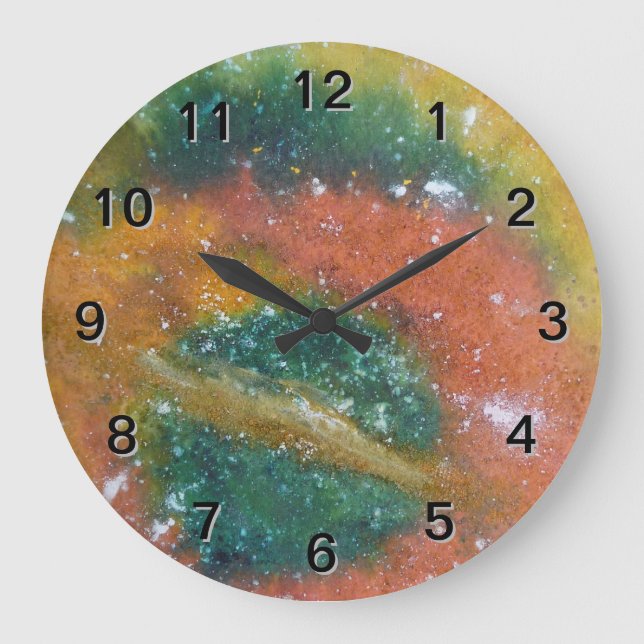 Grande Horloge Ronde Nébuleuse et planètes (Recto)