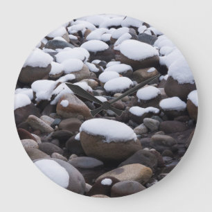 Grande Horloge Ronde Neige et rochers, Parc national du mont Rainier