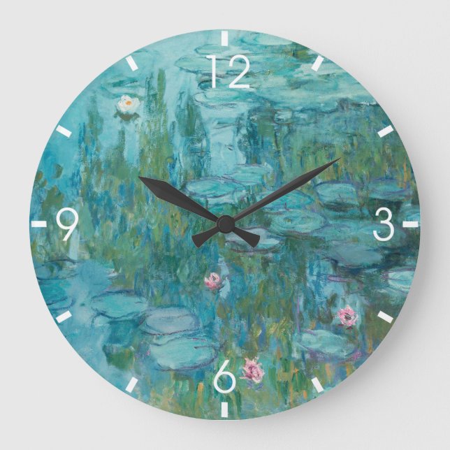 Grande Horloge Ronde Nénuphar (Claude Monet, 1915) (Recto)