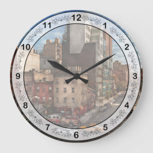 Grande Horloge Ronde New York - Ville - Le coin de la 10e Ave & W 18th