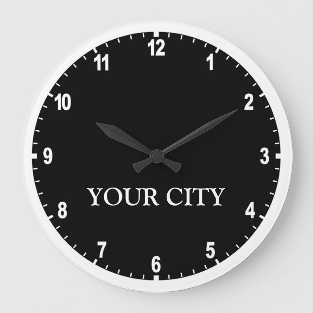 Grande Horloge Ronde News Room Clock (Recto)